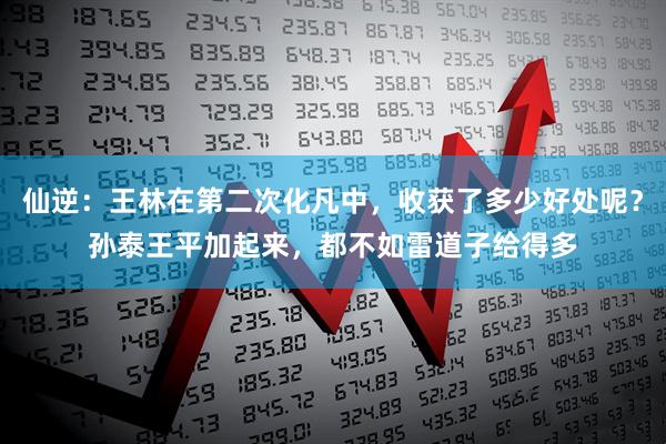 仙逆：王林在第二次化凡中，收获了多少好处呢？孙泰王平加起来，都不如雷道子给得多