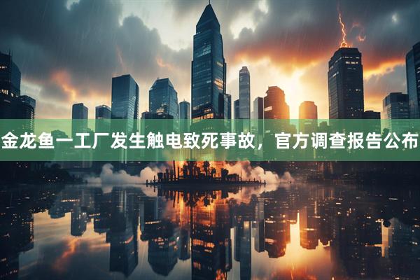 金龙鱼一工厂发生触电致死事故，官方调查报告公布