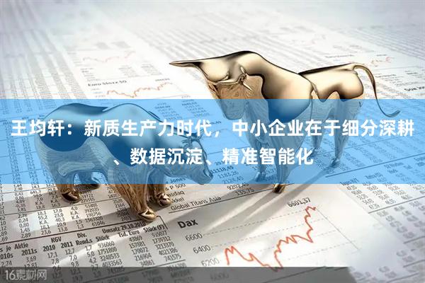 王均轩：新质生产力时代，中小企业在于细分深耕、数据沉淀、精准智能化